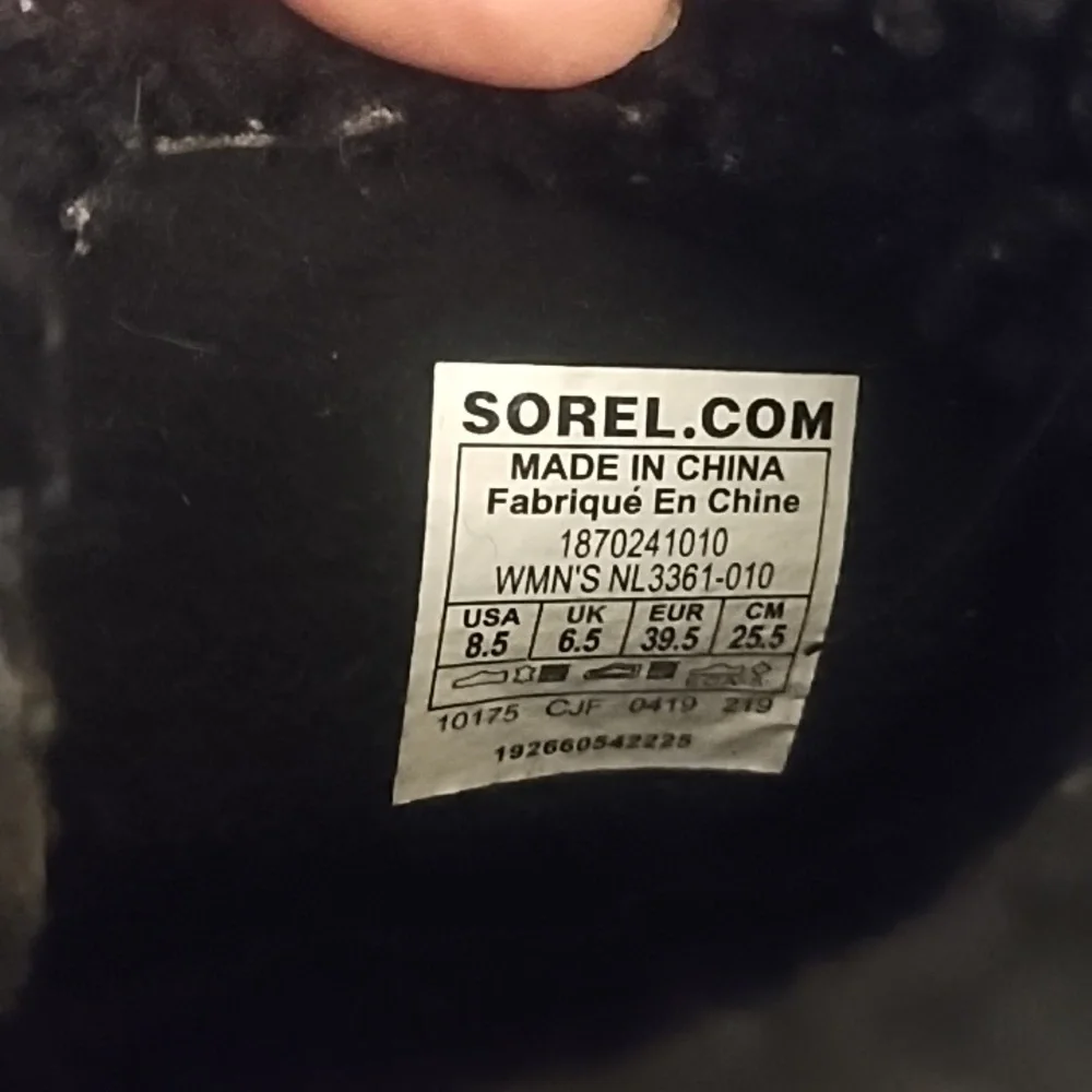 Sorel Black and Gray Winter Boots - Picture 4 of 7
